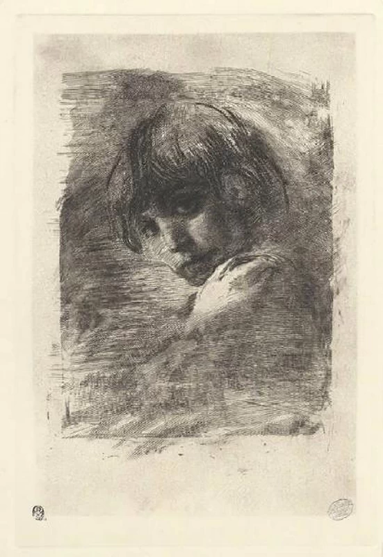 Ritratto di Pompeo Mariani fanciullo - Civiche Raccolte Grafiche e Fotografiche. Civica Raccolta delle Stampe Achille Bertarelli, Milano